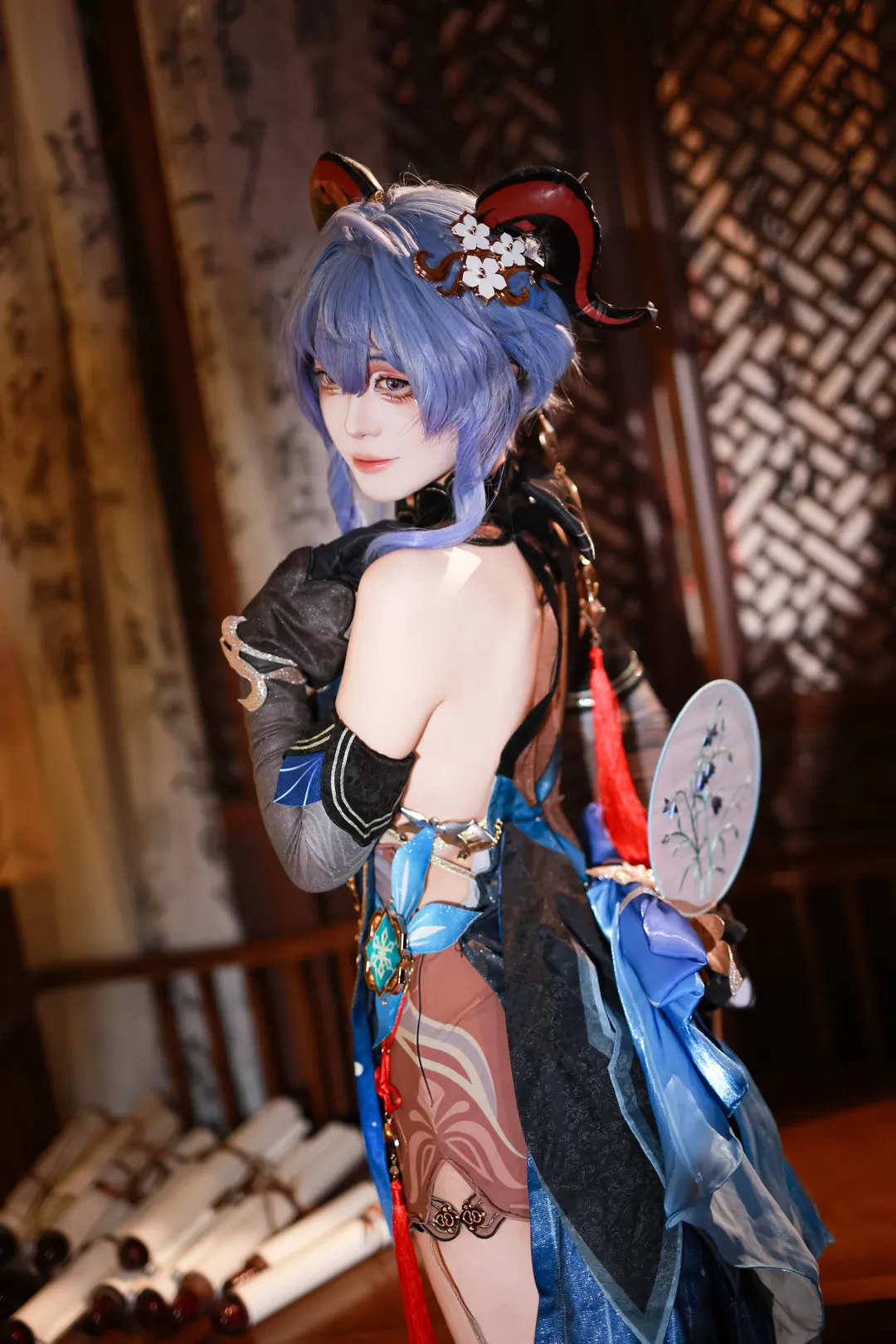 原神, 甘雨 コスプレ, 中国古風, コスプレ撮影, 中華風コスプレ - 2枚目