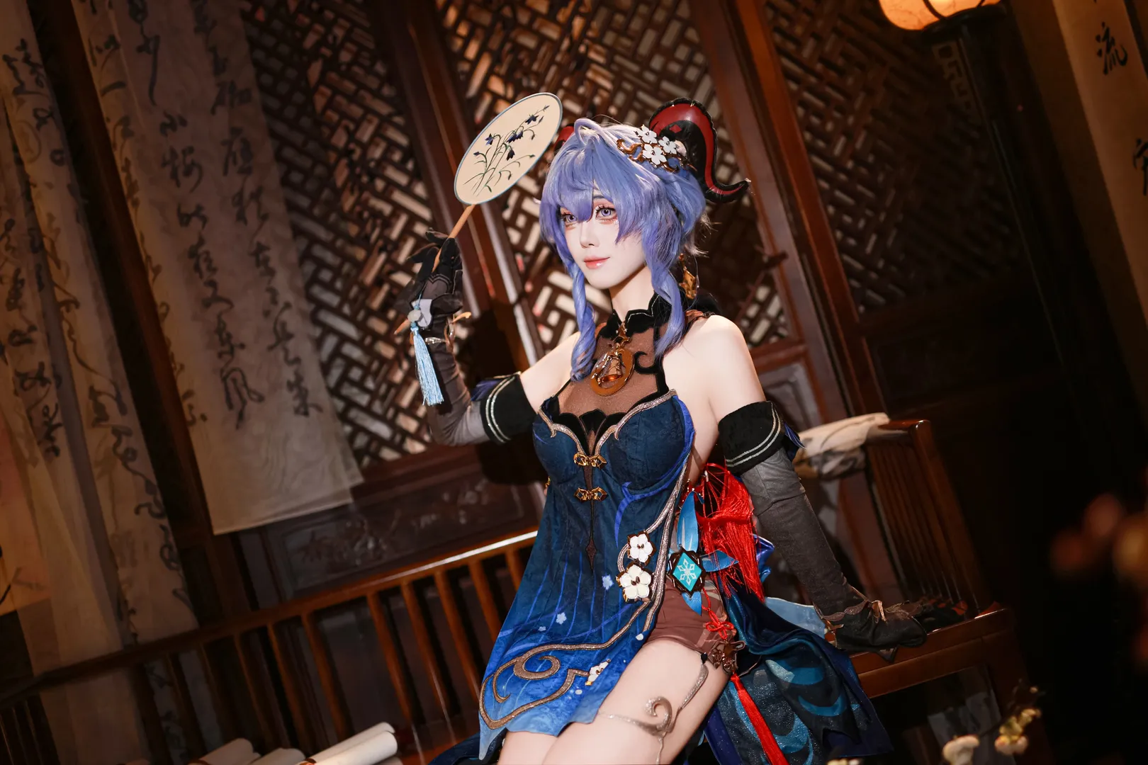 原神, 甘雨 コスプレ, 中国古風, コスプレ撮影, 中華風コスプレ - 4枚目