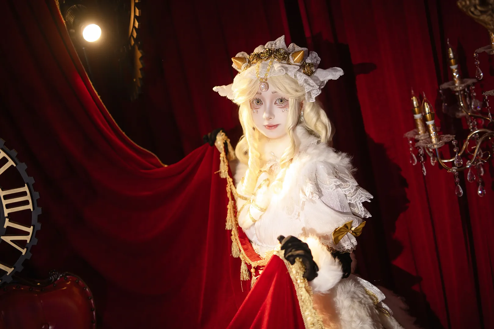 第五人格, cosplay妆造, 白色洋装, 小女孩cos, 恶之源 - 第4张