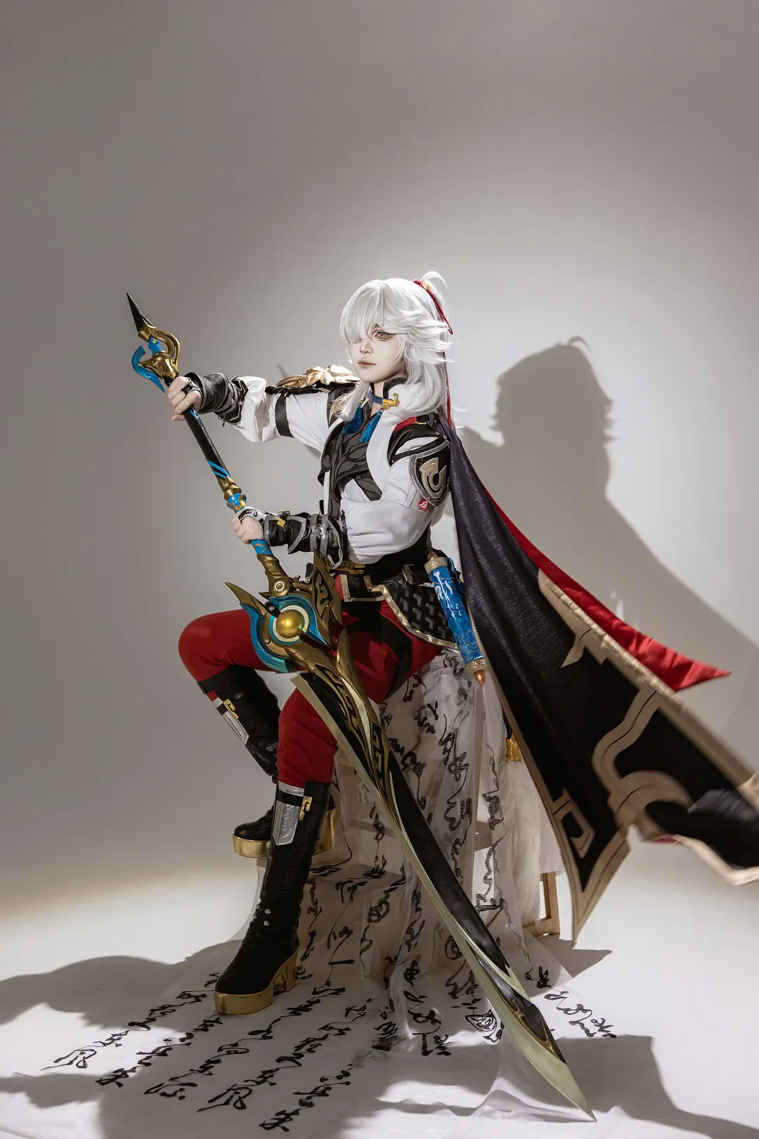 崩坏星穹铁道, cosplay摄影, 银发造型, 国风游戏cos, 景元cos - 第1张