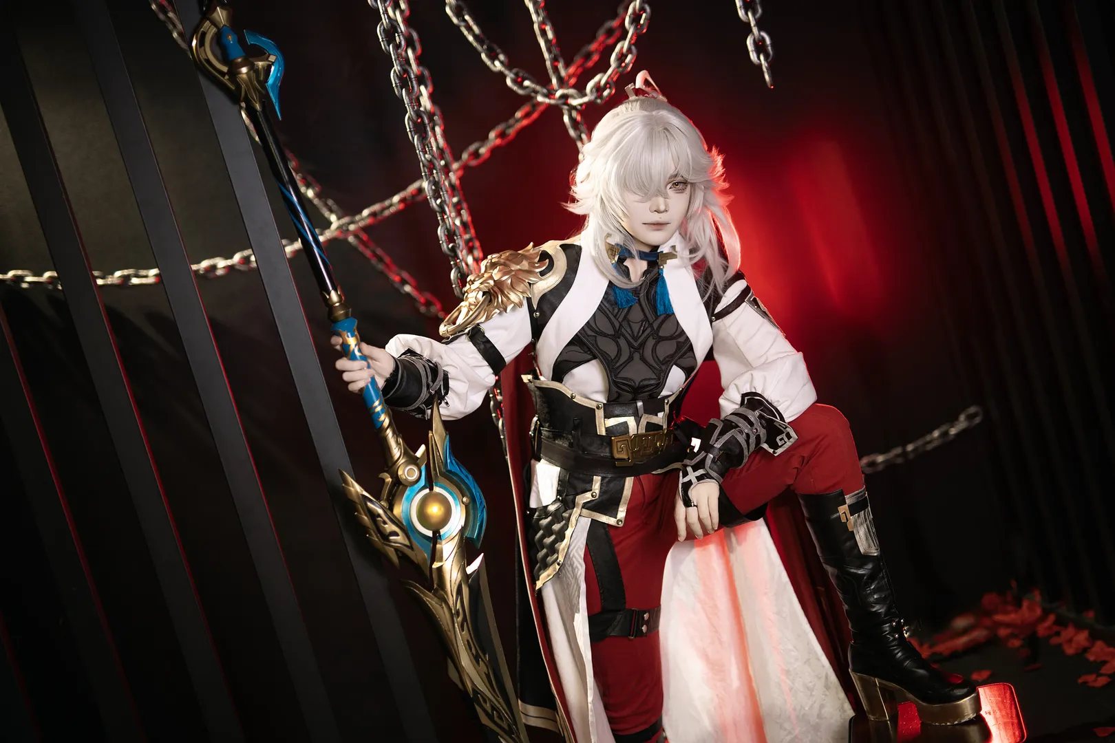崩坏星穹铁道, cosplay摄影, 银发造型, 国风游戏cos, 景元cos - 第3张