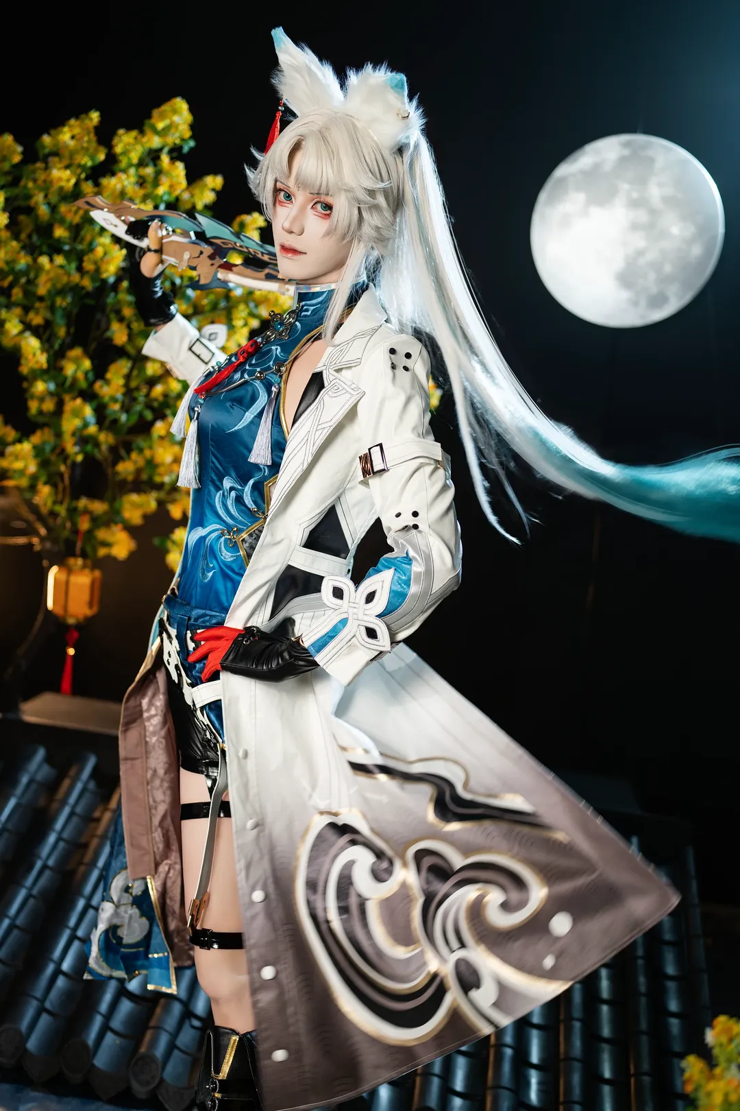 摄影棚, 崩坏星穹铁道, 飞霄cos, 国风cos, 兽耳娘