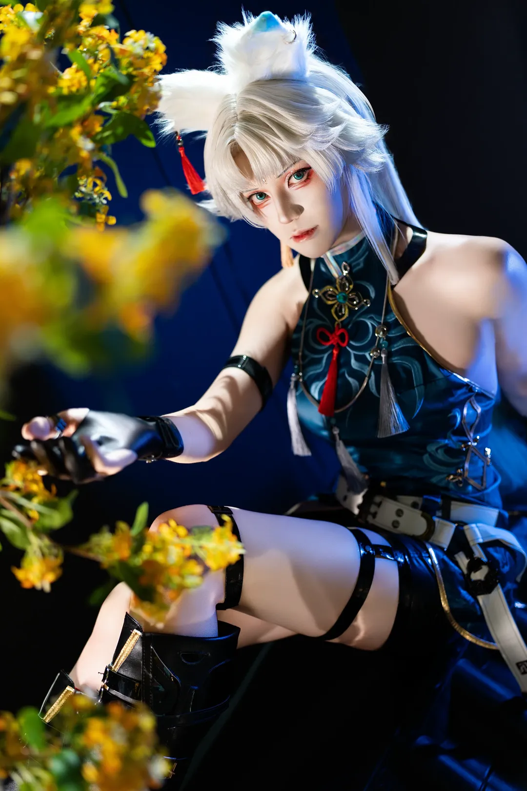 摄影棚, 崩坏星穹铁道, 飞霄cos, 国风cos, 兽耳娘 - 第3张