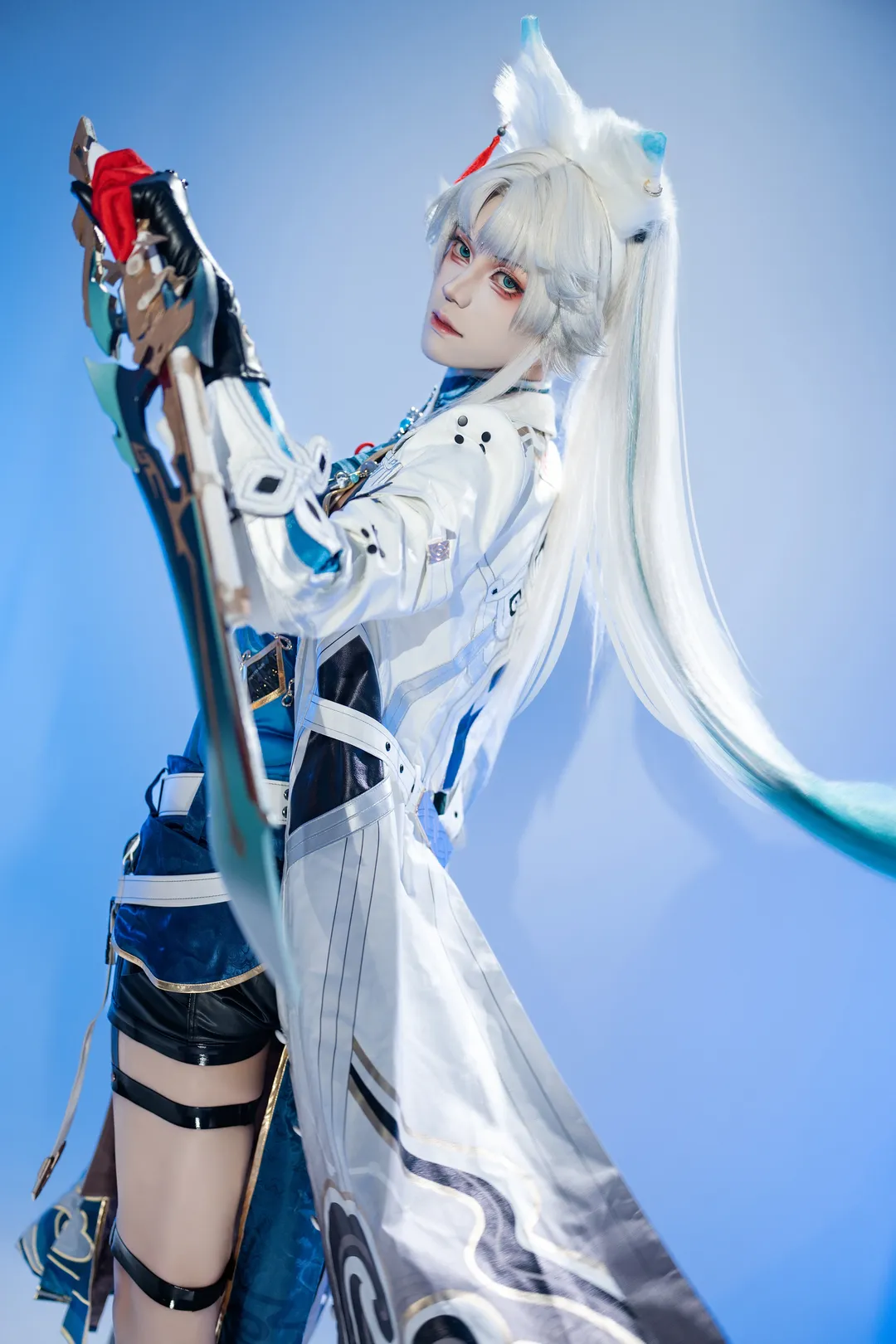 摄影棚, 崩坏星穹铁道, 飞霄cos, 国风cos, 兽耳娘 - 第4张