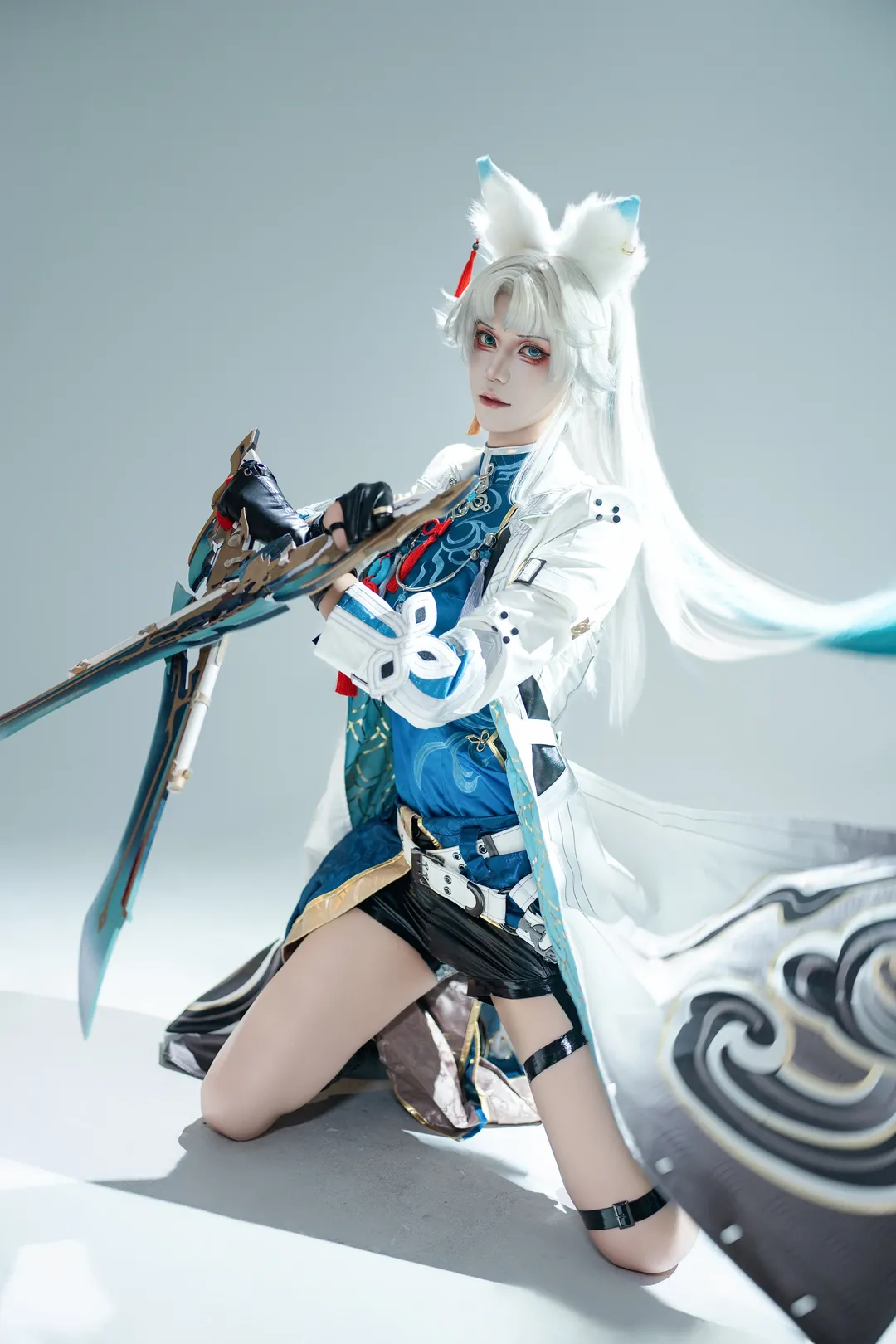 摄影棚, 崩坏星穹铁道, 飞霄cos, 国风cos, 兽耳娘 - 第5张