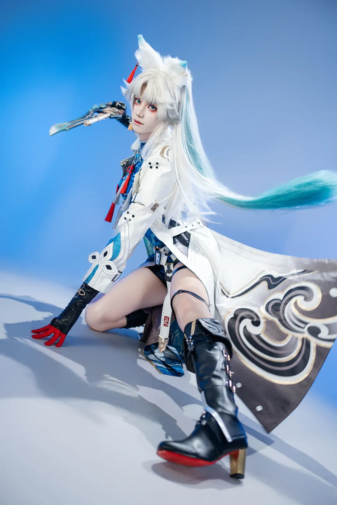 摄影棚, 崩坏星穹铁道, 飞霄cos, 国风cos, 兽耳娘 - 第6张