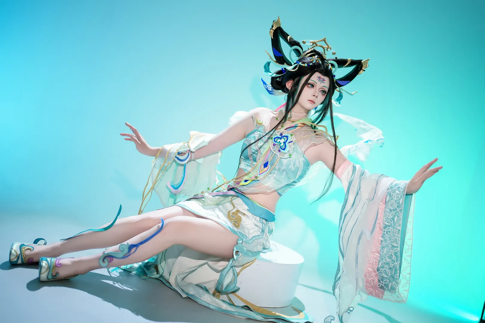 国风摄影, 王者荣耀cos, 妲己cos, 妲己众生和, 仙侠古风cos - 第3张