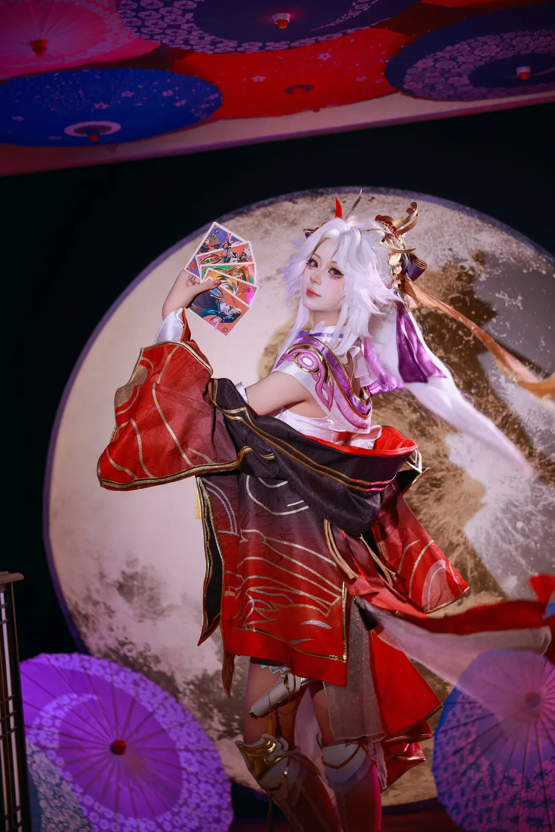 王者荣耀, 不知火舞cos, cosplay日常, 花合斗, 棚拍分享 - 第1张