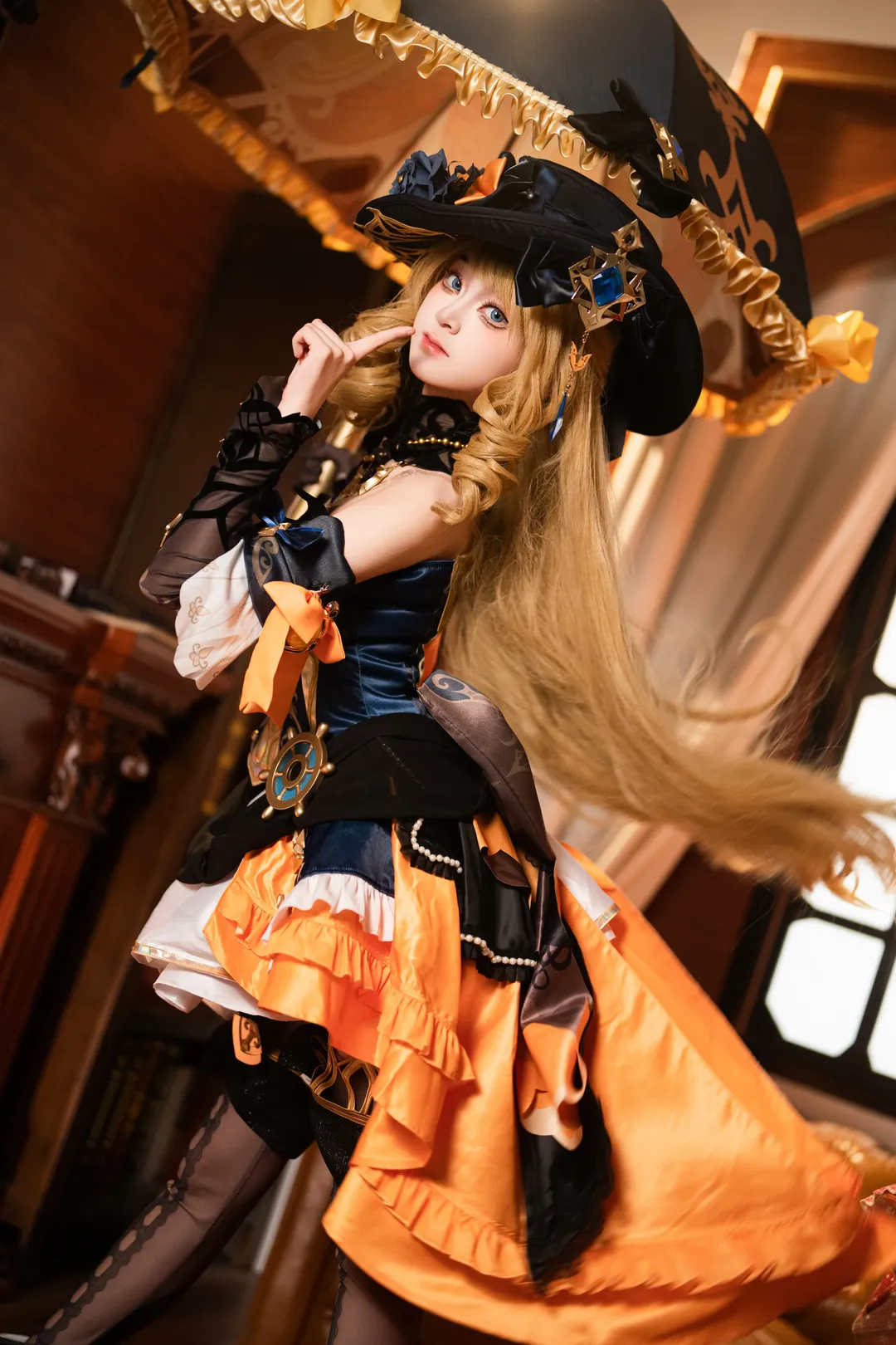 角色扮演, 原神, cosplay摄影, 娜维娅cos, 二次元人像 - 第1张
