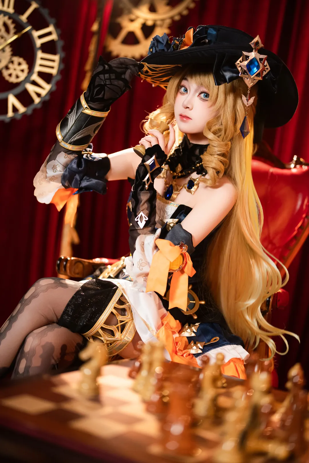 角色扮演, 原神, cosplay攝影, 娜維婭cos, 二次元人像