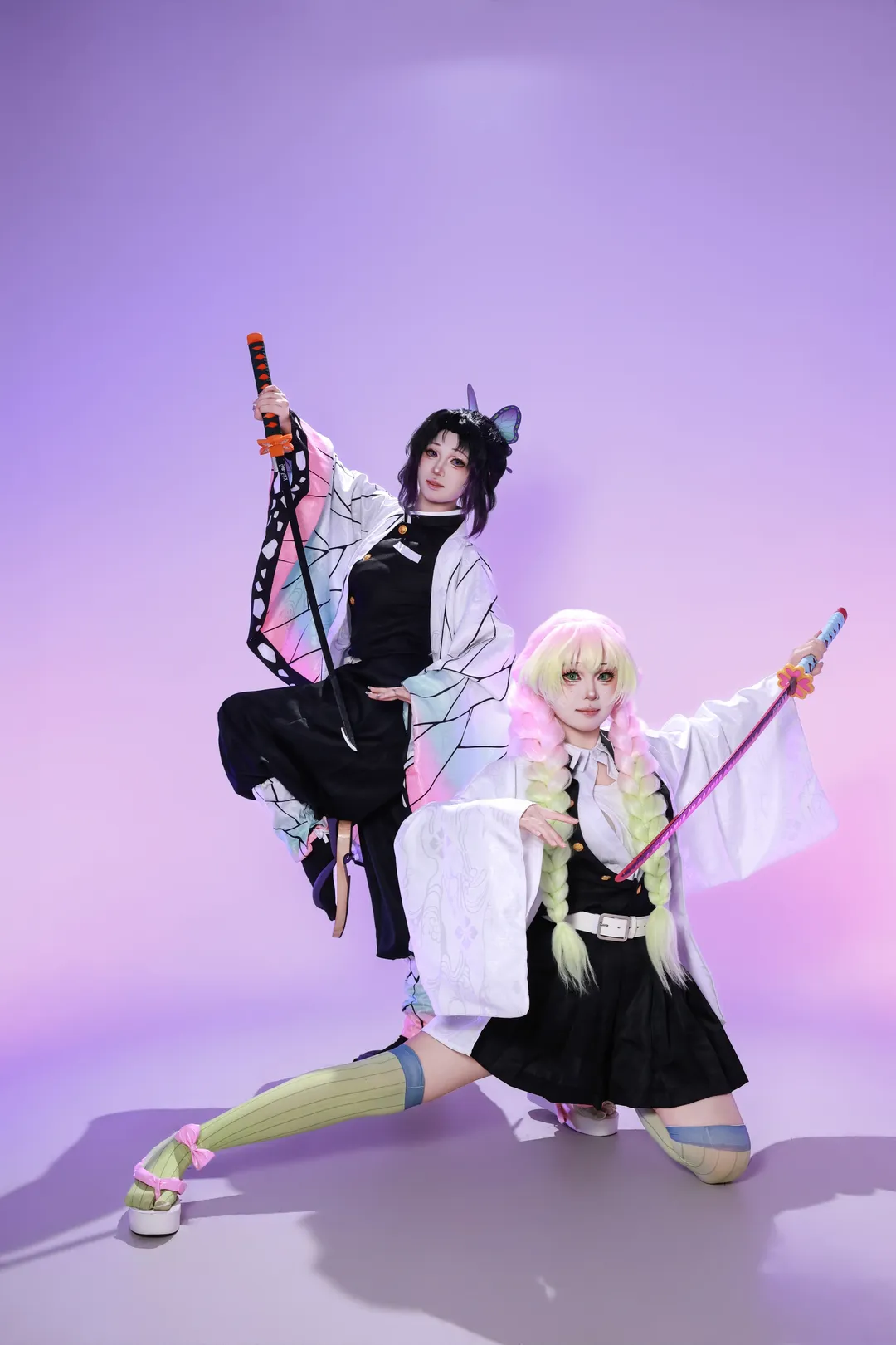 鬼灭之刃, 蝴蝶忍cos, 动漫角色扮演, 日轮刀, 甘露寺蜜璃 - 第4张