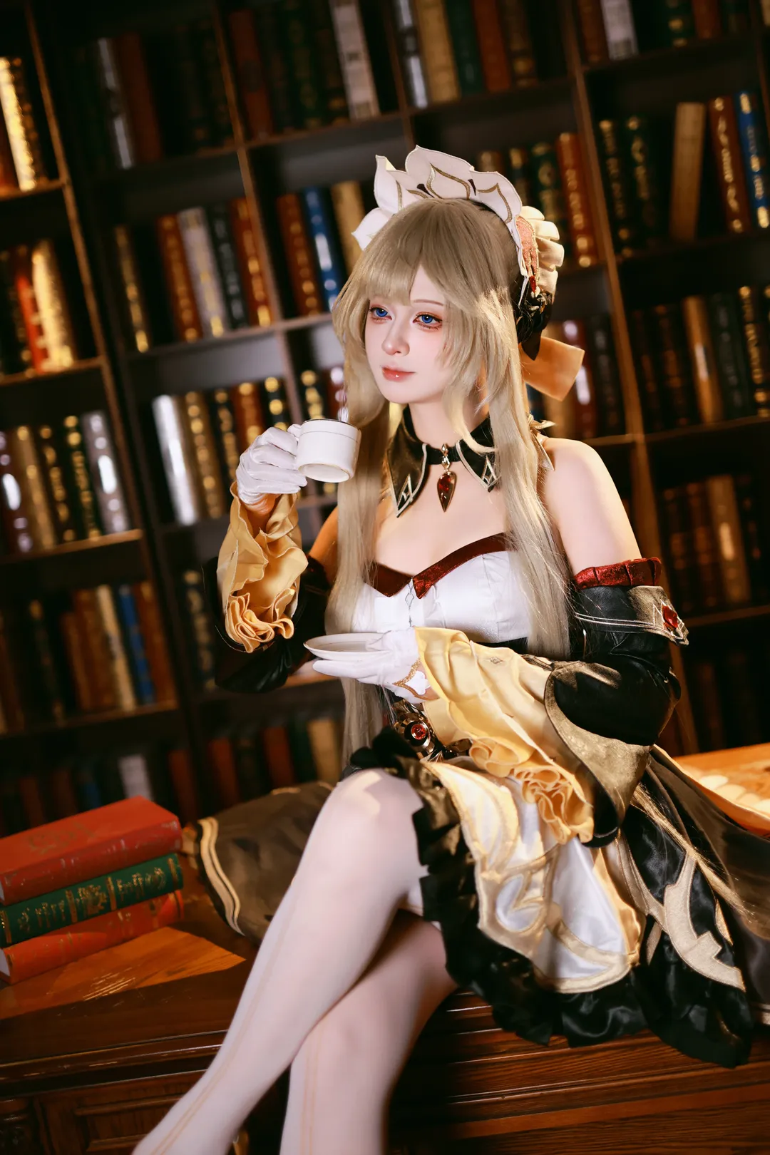 原神, 木偶cos, 二次元cos, cosplay摄影, 白丝穿搭