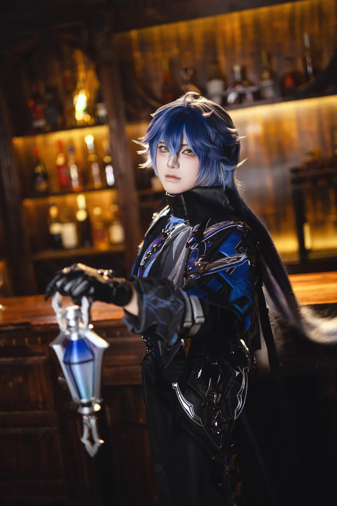 原神, cosplay摄影, 服装细节, 铁链氛围, 菲林斯cos - 第2张