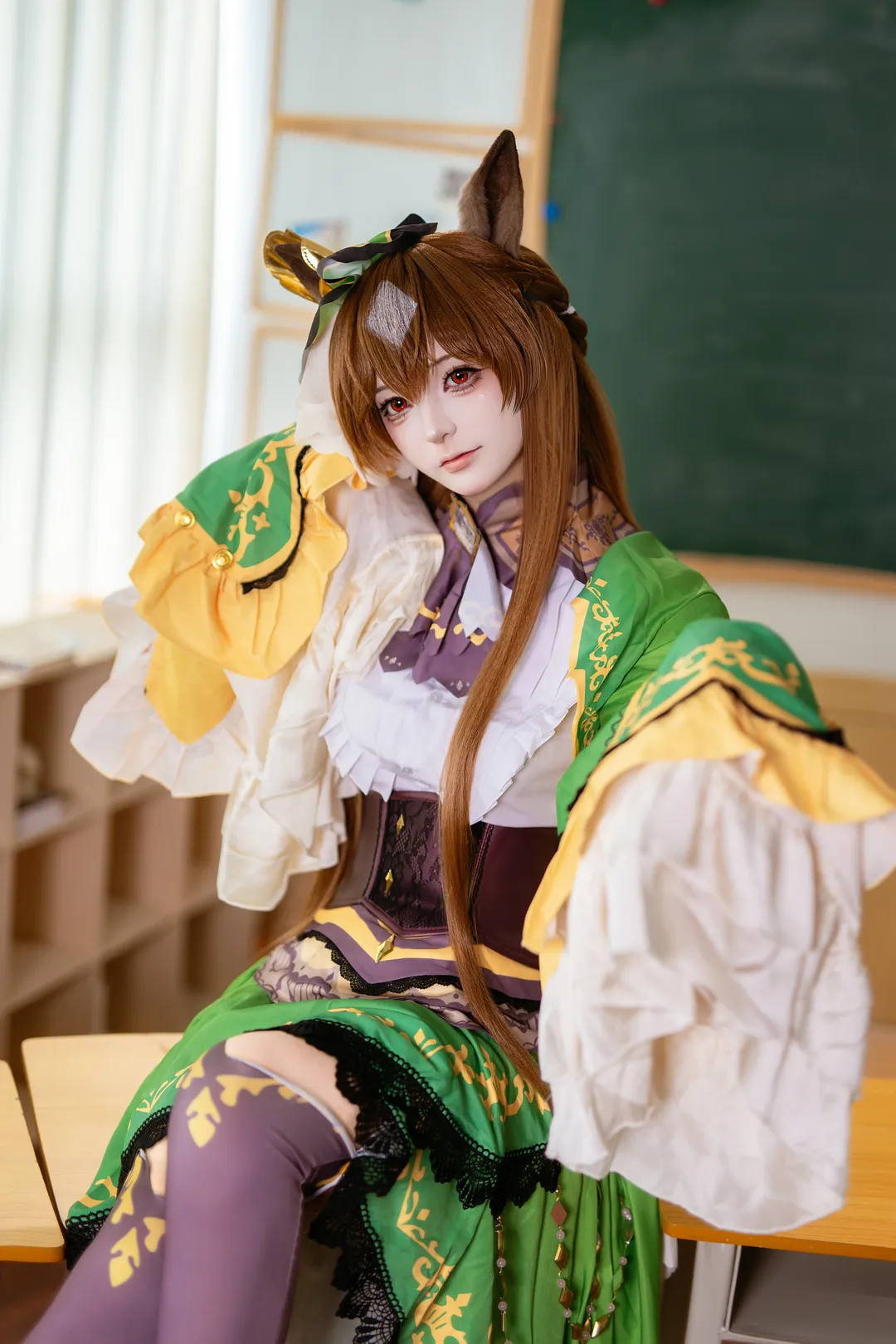cosplay摄影, 二次元装扮, 兽耳少女, 赛马娘, 里见光钻cos - 第1张