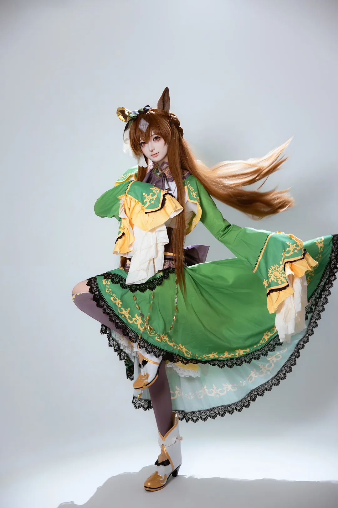 cosplay摄影, 二次元装扮, 兽耳少女, 赛马娘, 里见光钻cos