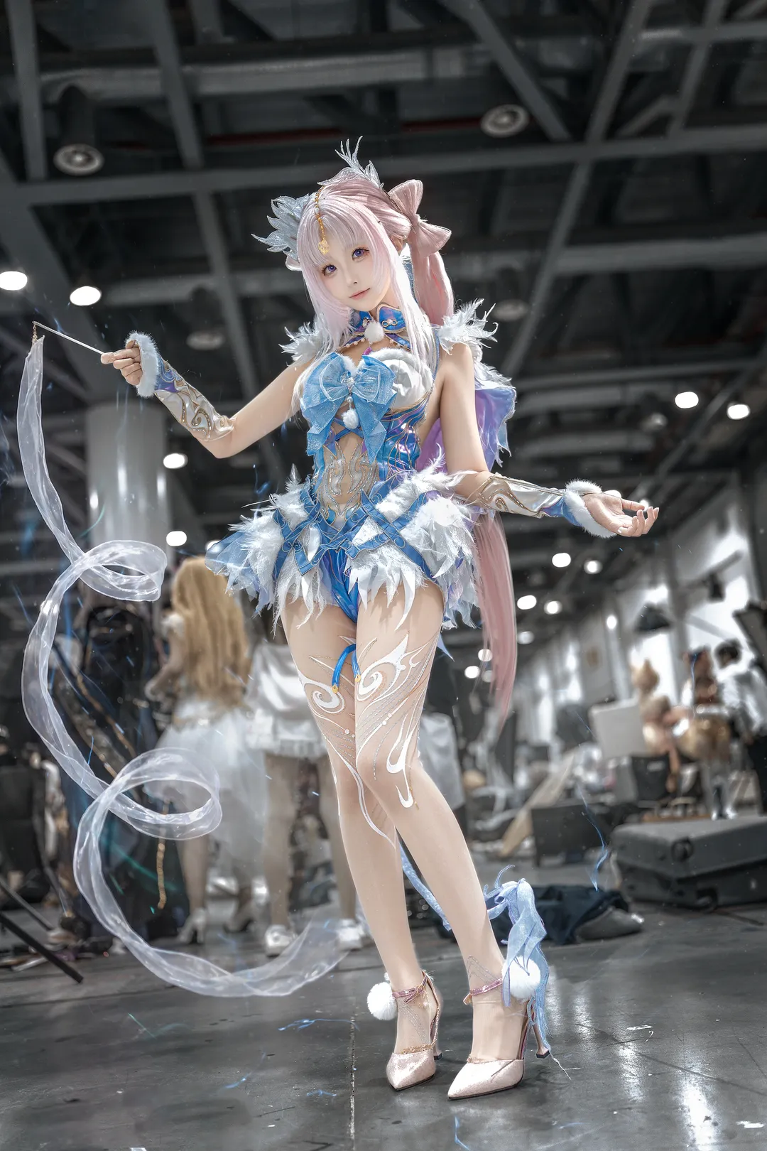 永劫无间, 漫展返图, 殷紫萍cos, cosplay摄影, 天禄瑞光cosplay - 第1张