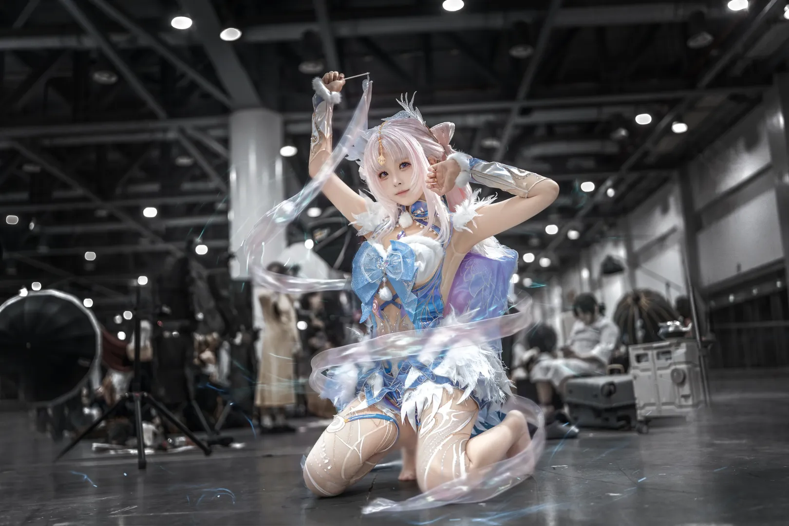 永劫无间, 漫展返图, 殷紫萍cos, cosplay摄影, 天禄瑞光cosplay - 第4张