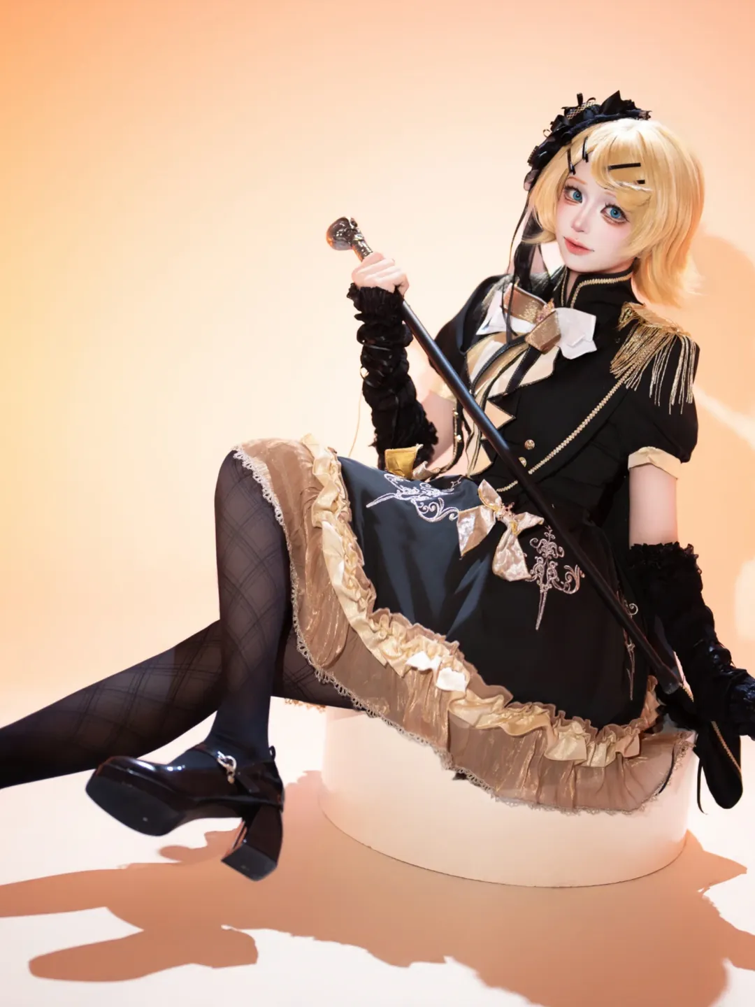 私设cos, cosplay摄影, Lolita穿搭, VOCALOID, 镜音铃cos