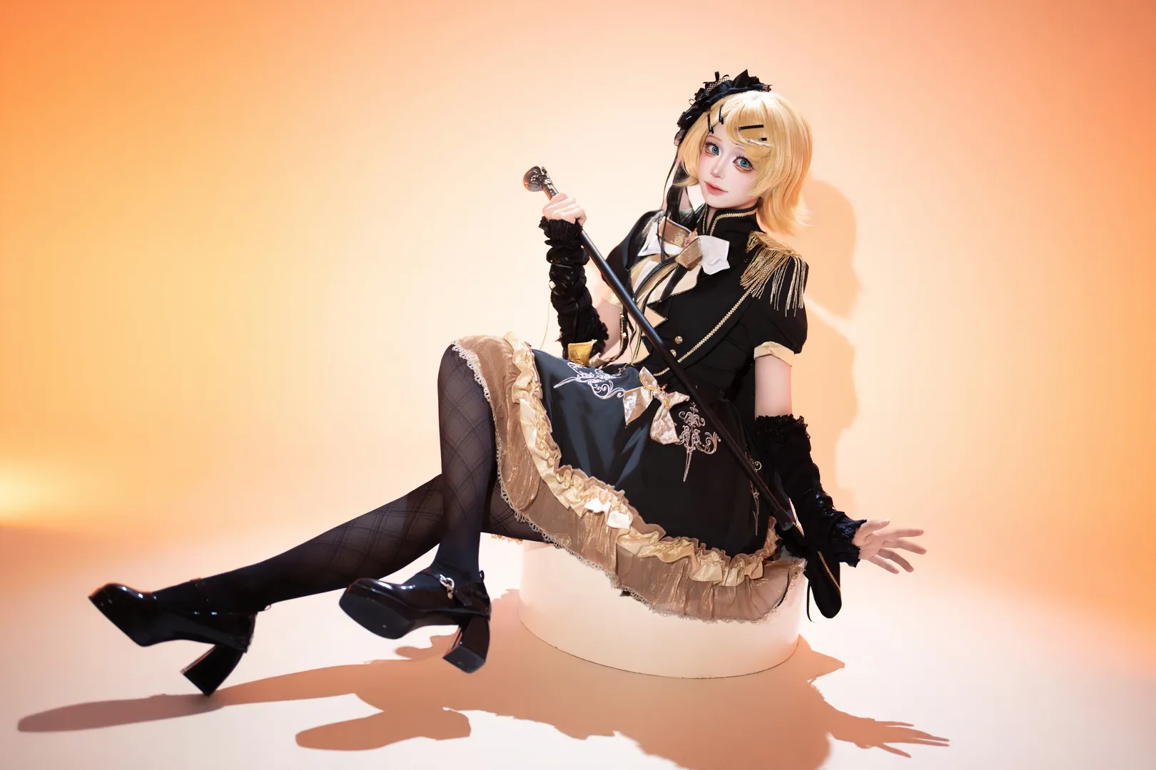 私设cos, cosplay摄影, Lolita穿搭, VOCALOID, 镜音铃cos - 第2张