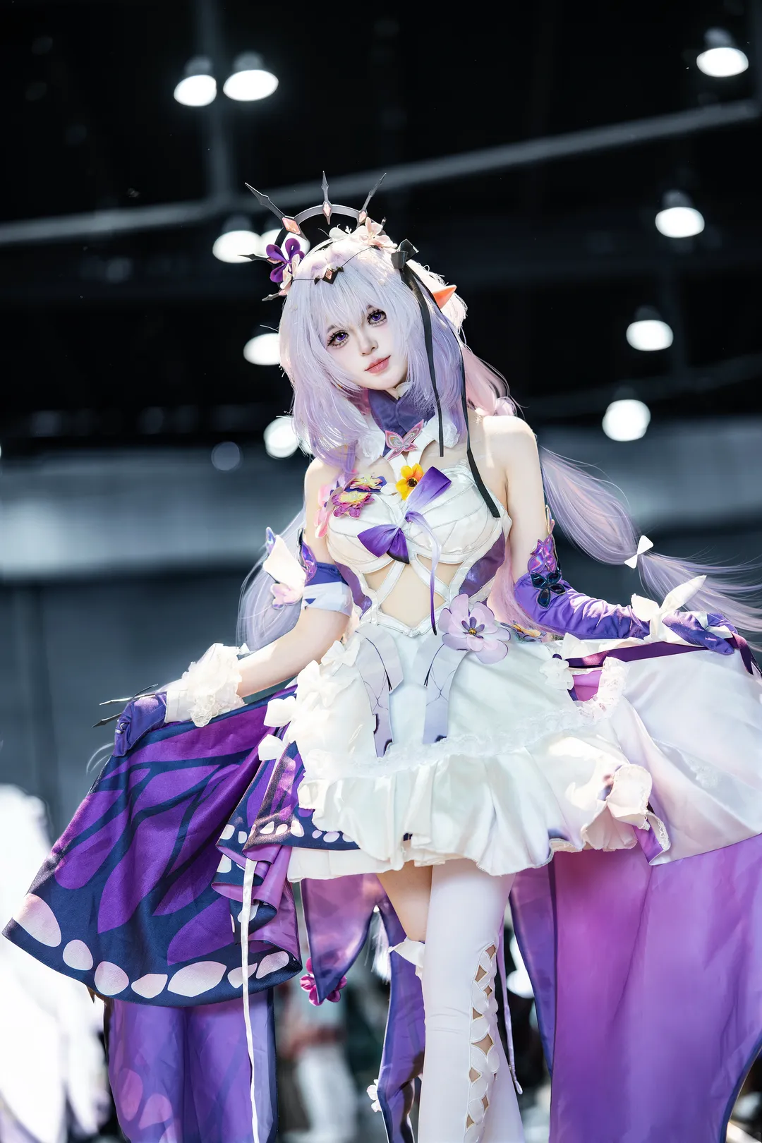 崩坏星穹铁道, 漫展摄影, 遐蝶cos, 幻想风cosplay, 蝶影穿搭