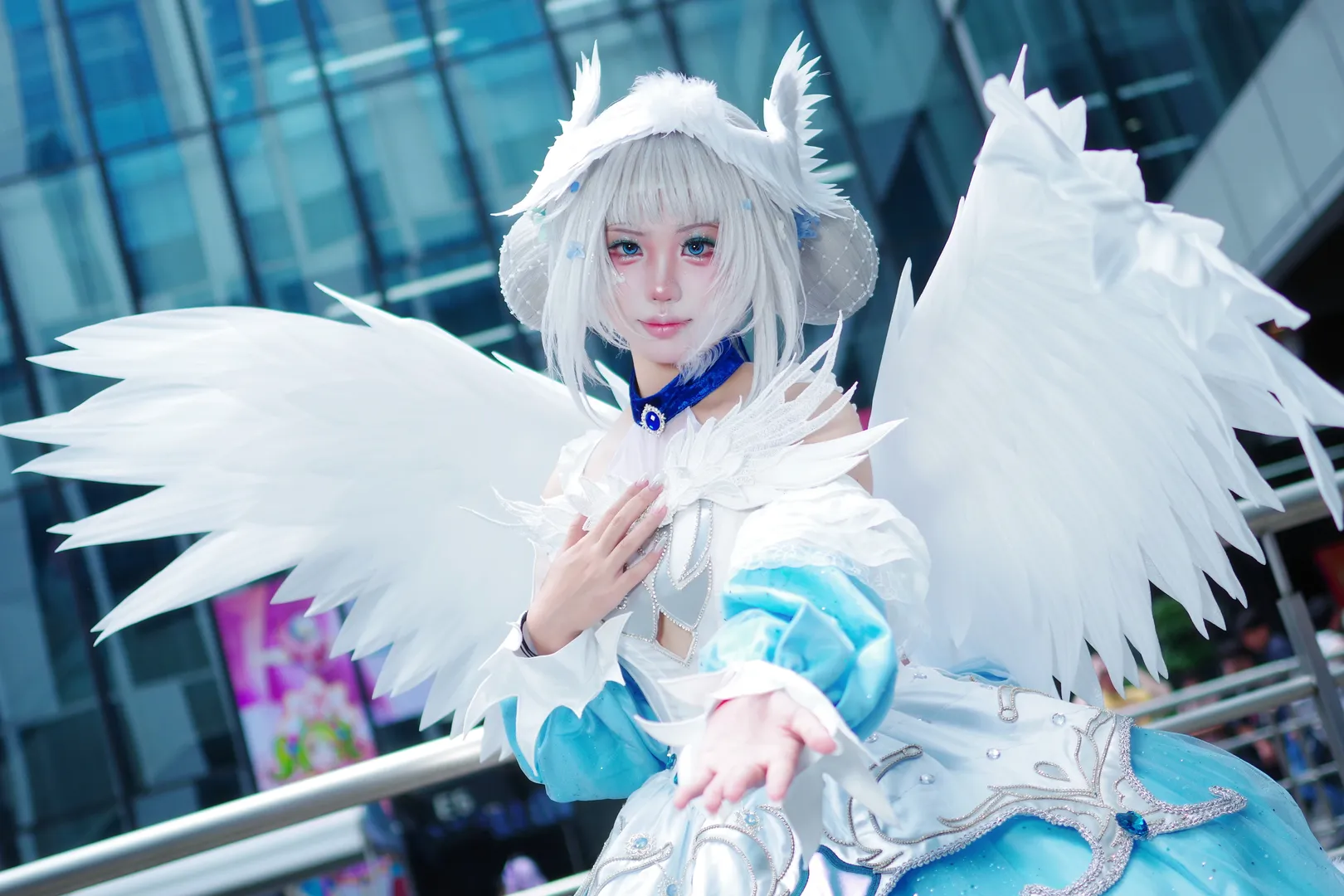 王者荣耀, Cosplay摄影, 小乔cos, 羽翼造型, 天鹅之梦
