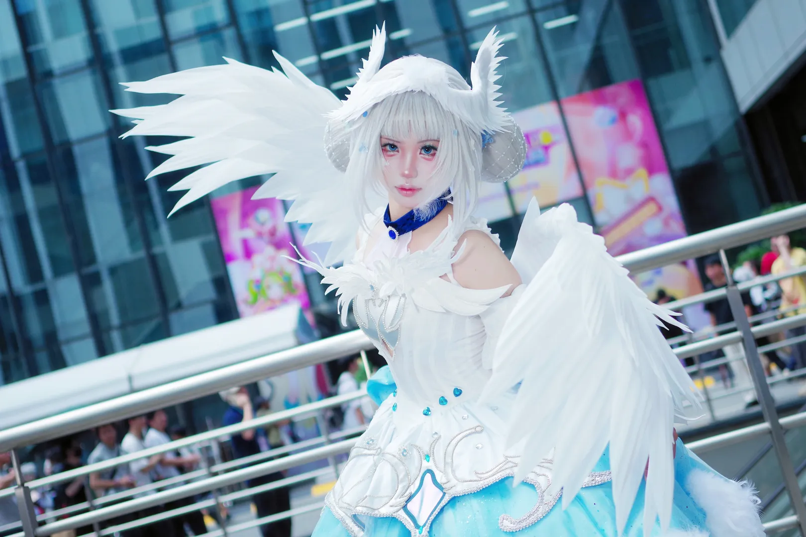 王者榮耀, Cosplay攝影, 小喬cos, 羽翼造型, 天鵝之夢 - 第2張