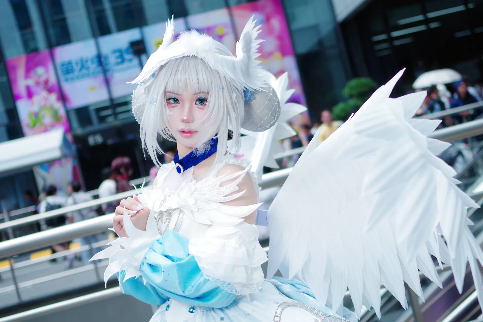 王者榮耀, Cosplay攝影, 小喬cos, 羽翼造型, 天鵝之夢 - 第3張