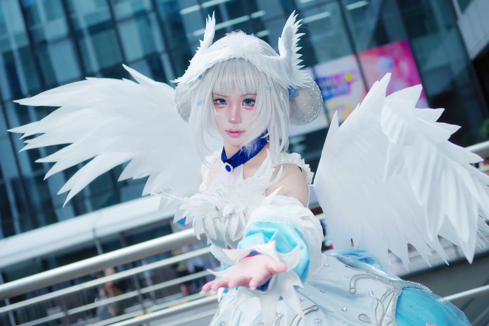 王者榮耀, Cosplay攝影, 小喬cos, 羽翼造型, 天鵝之夢 - 第4張