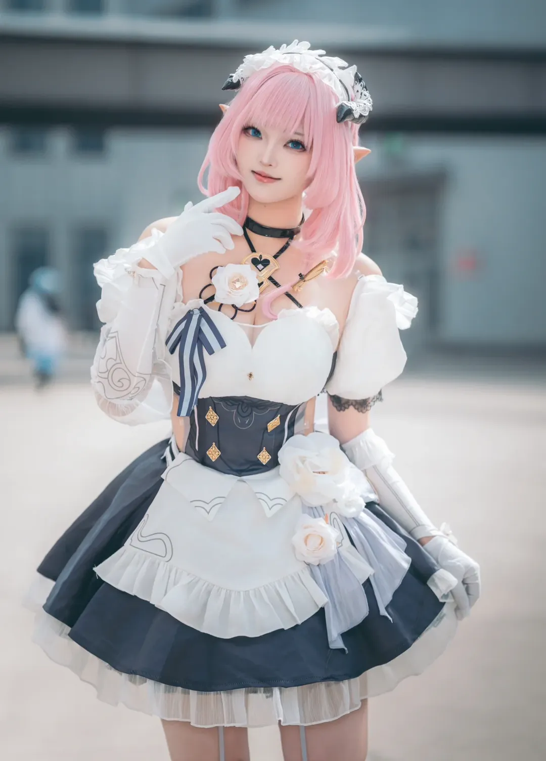 Elysia Cosplay, Honkai Impact 3rd, Convention photos, Kunshan Utopia Comic Convention, Off-site cosplay - Image 1