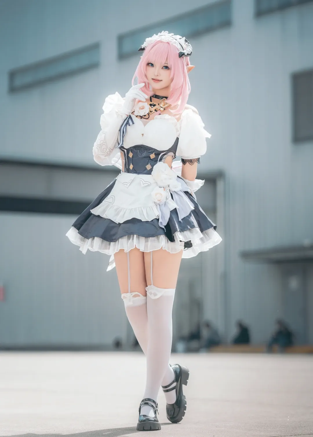 エリシア コスプレ, 崩壊 3rd, イベント写真, 昆山理想郷アニメイベント, 場外コスプレ