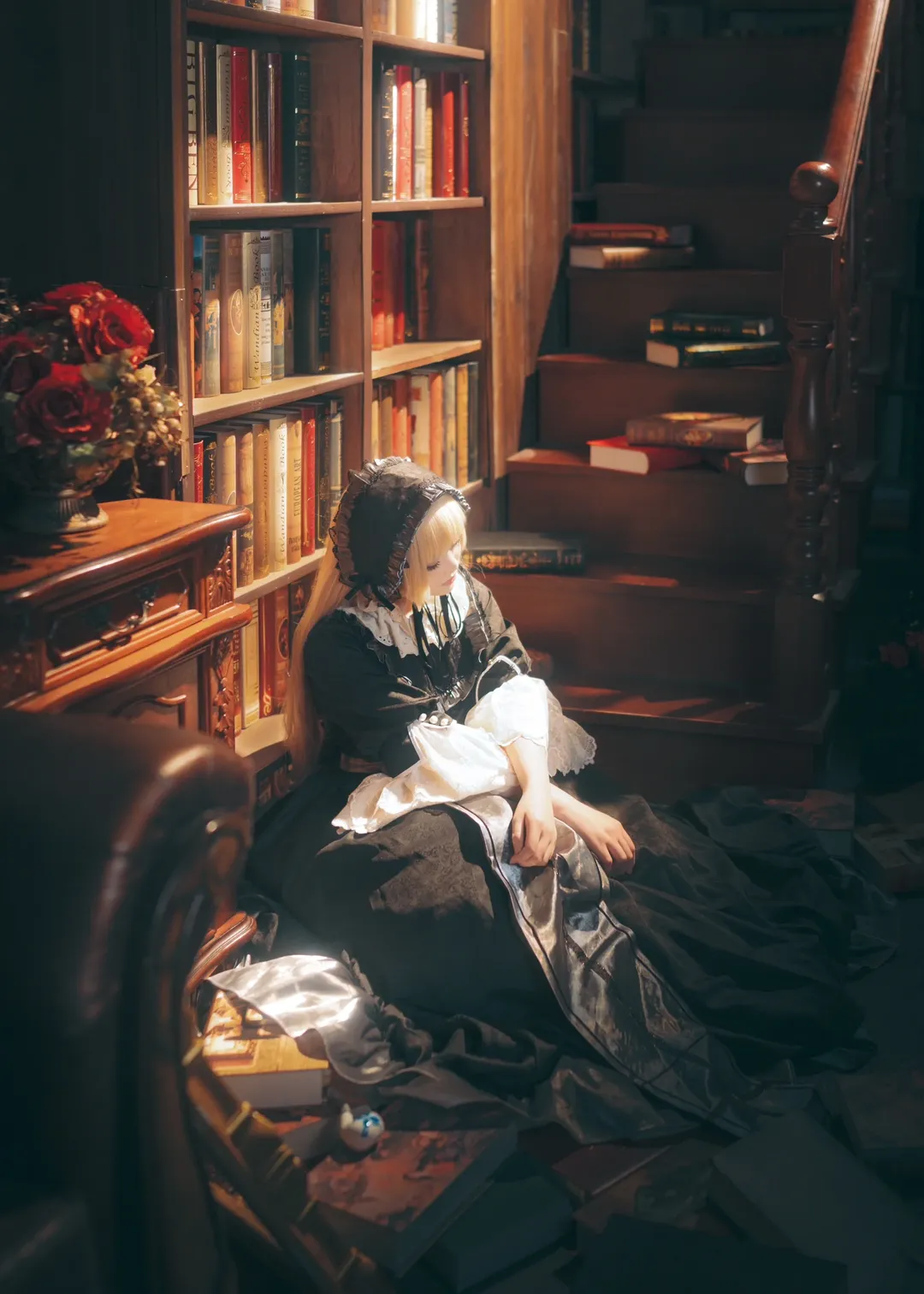 氛围感摄影, 哥特萝莉, 维多利加cos, GOSICK, cosplay上海