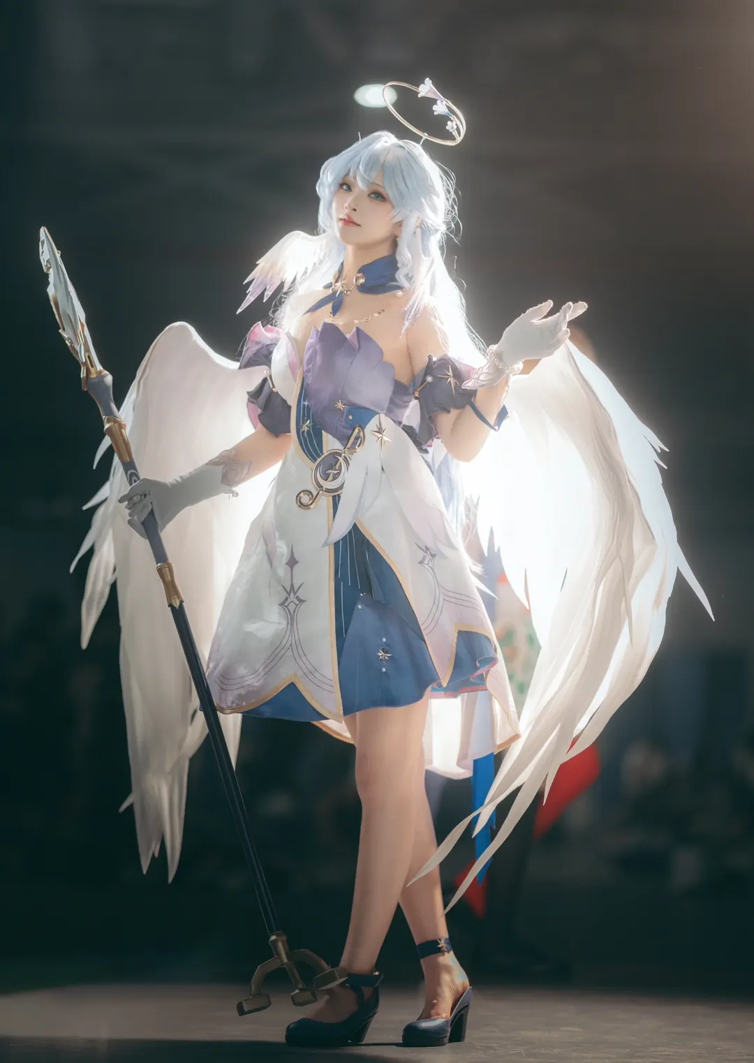 cosplay, 崩坏星穹铁道, 知更鸟cos, 漫展场照, BW2024
