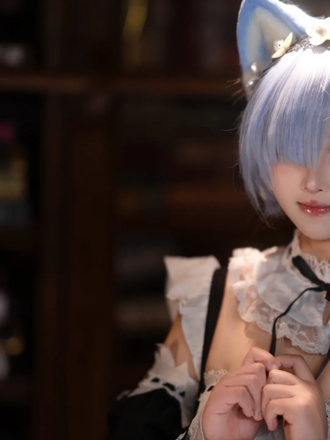 cosplay, 二次元摄影, 女仆装, 蕾姆cos, Re从零开始的异世界生活 - 第1张