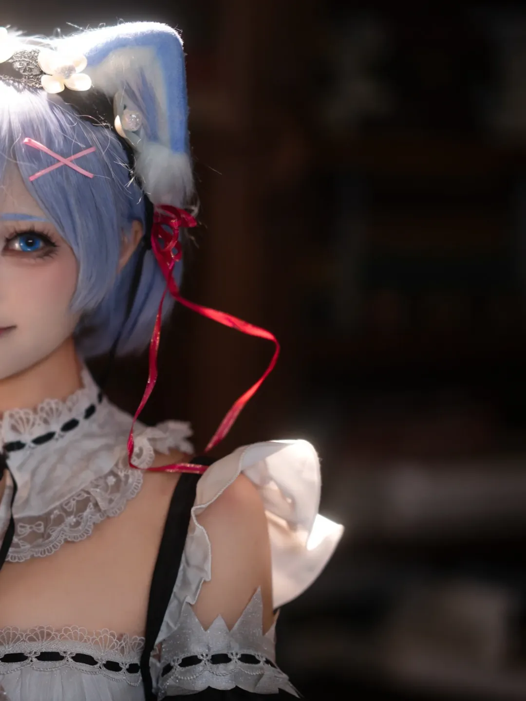 cosplay, 二次元摄影, 女仆装, 蕾姆cos, Re从零开始的异世界生活 - 第2张
