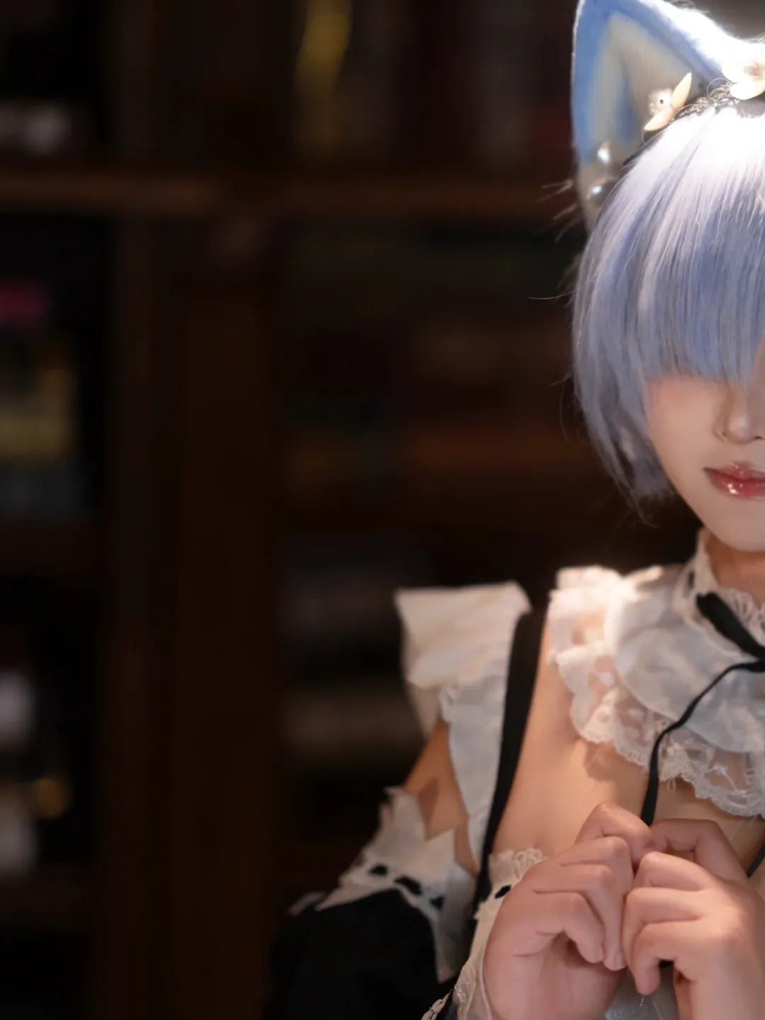 cosplay, 二次元摄影, 女仆装, 蕾姆cos, Re从零开始的异世界生活 - 第3张