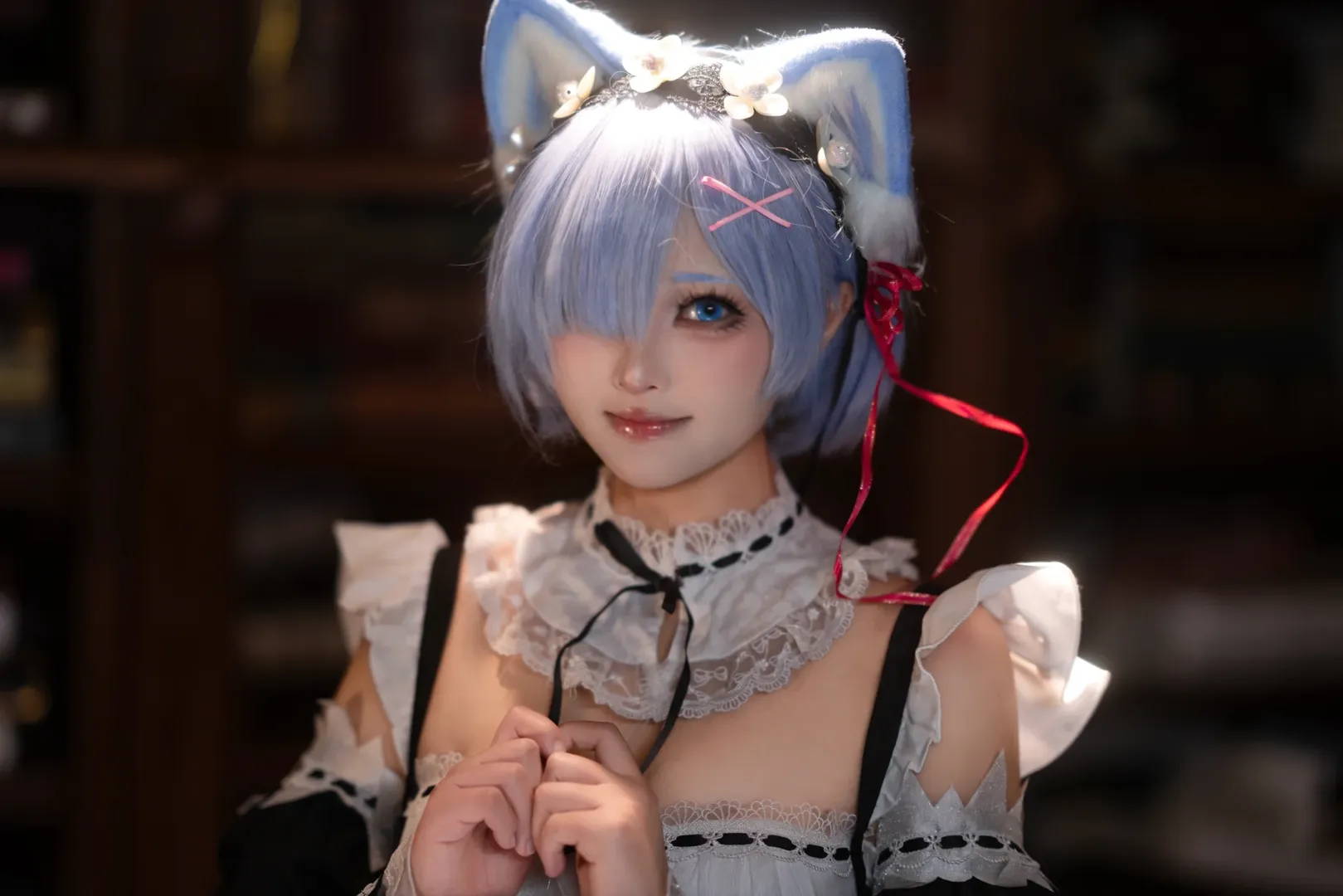 cosplay, 二次元攝影, 女僕裝, 蕾姆cos, Re從零開始的異世界生活