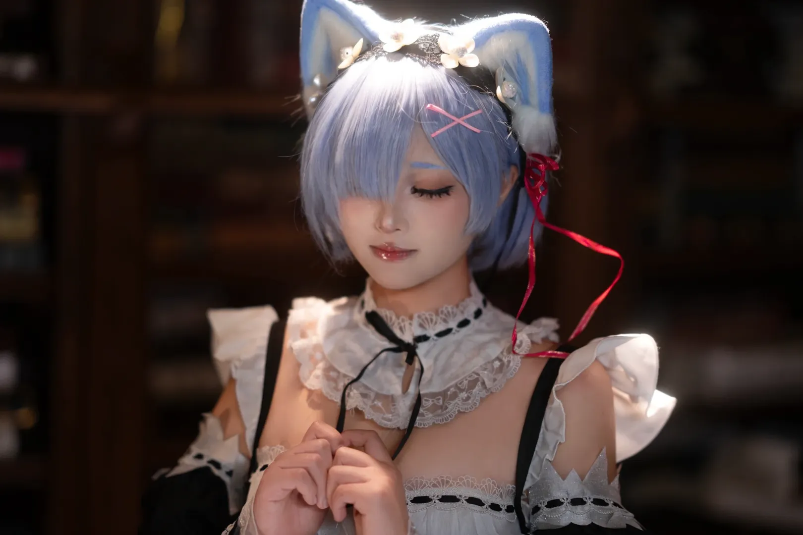 cosplay, 二次元摄影, 女仆装, 蕾姆cos, Re从零开始的异世界生活 - 第6张