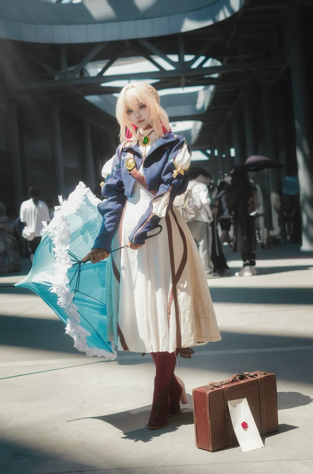 漫展返图, cosplay摄影, 薇尔莉特cos, 紫罗兰永恒花园, cp31 - 第2张