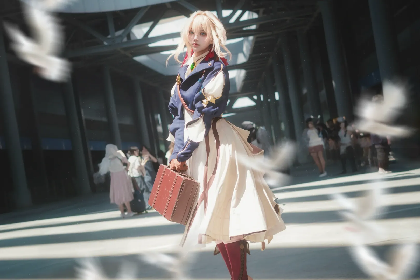 漫展返图, cosplay摄影, 薇尔莉特cos, 紫罗兰永恒花园, cp31 - 第3张
