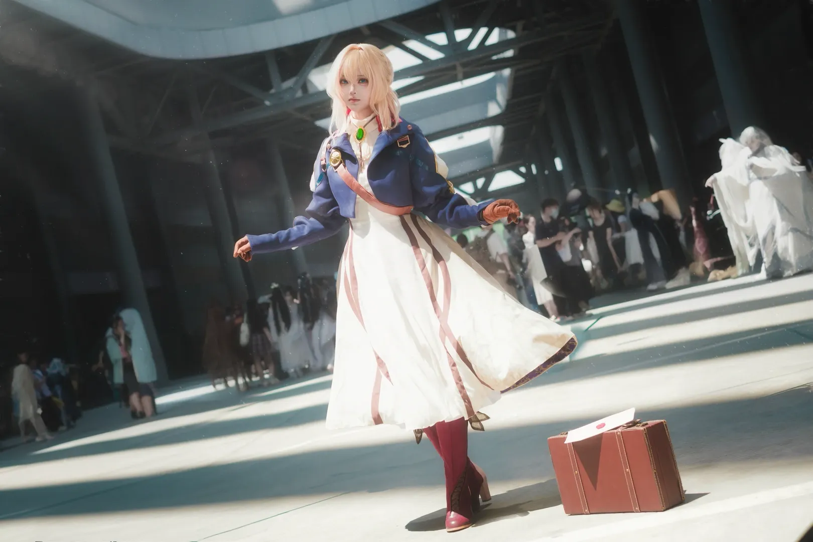 漫展返图, cosplay摄影, 薇尔莉特cos, 紫罗兰永恒花园, cp31