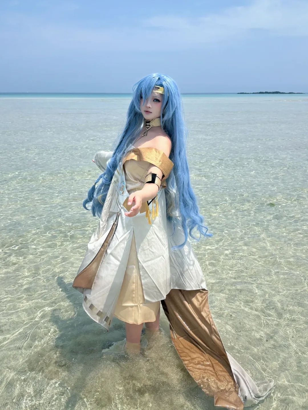 重返未来1999, cosplay摄影, 37cos, 济州岛旅拍, 蓝发出游