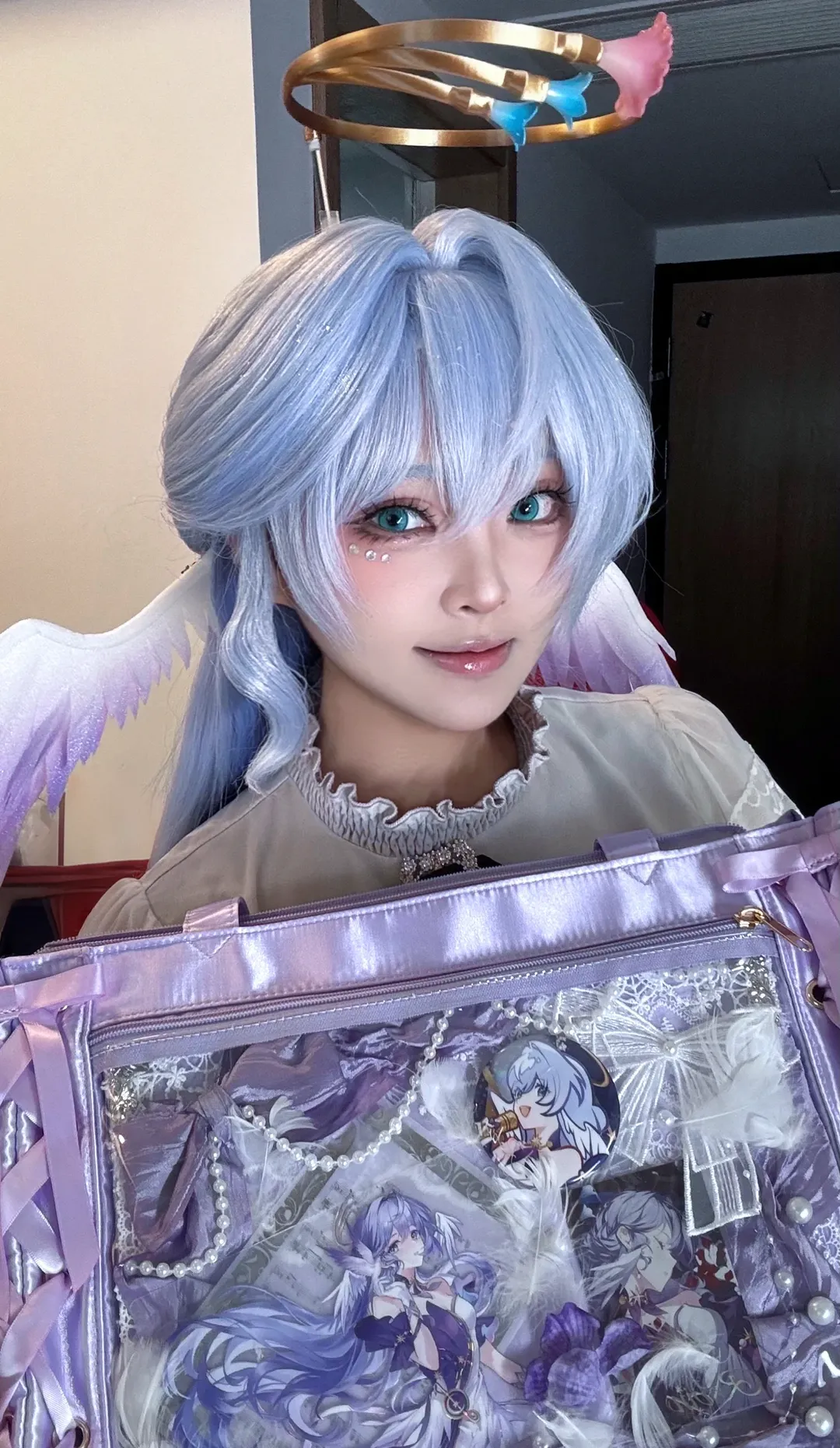 Honkai: Star Rail, Robin cosplay, Cosplay outfit, Itabag arrangement, Handmade merchandise