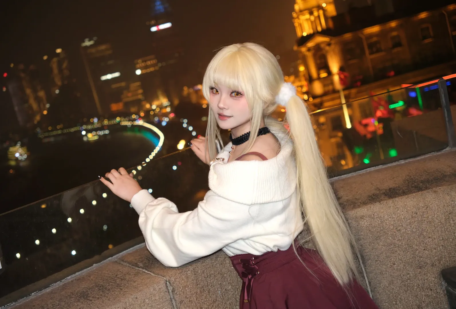 cosplay, BanG Dream!, 圣诞cos, 弦卷心cos, 和平饭店 - 第5张