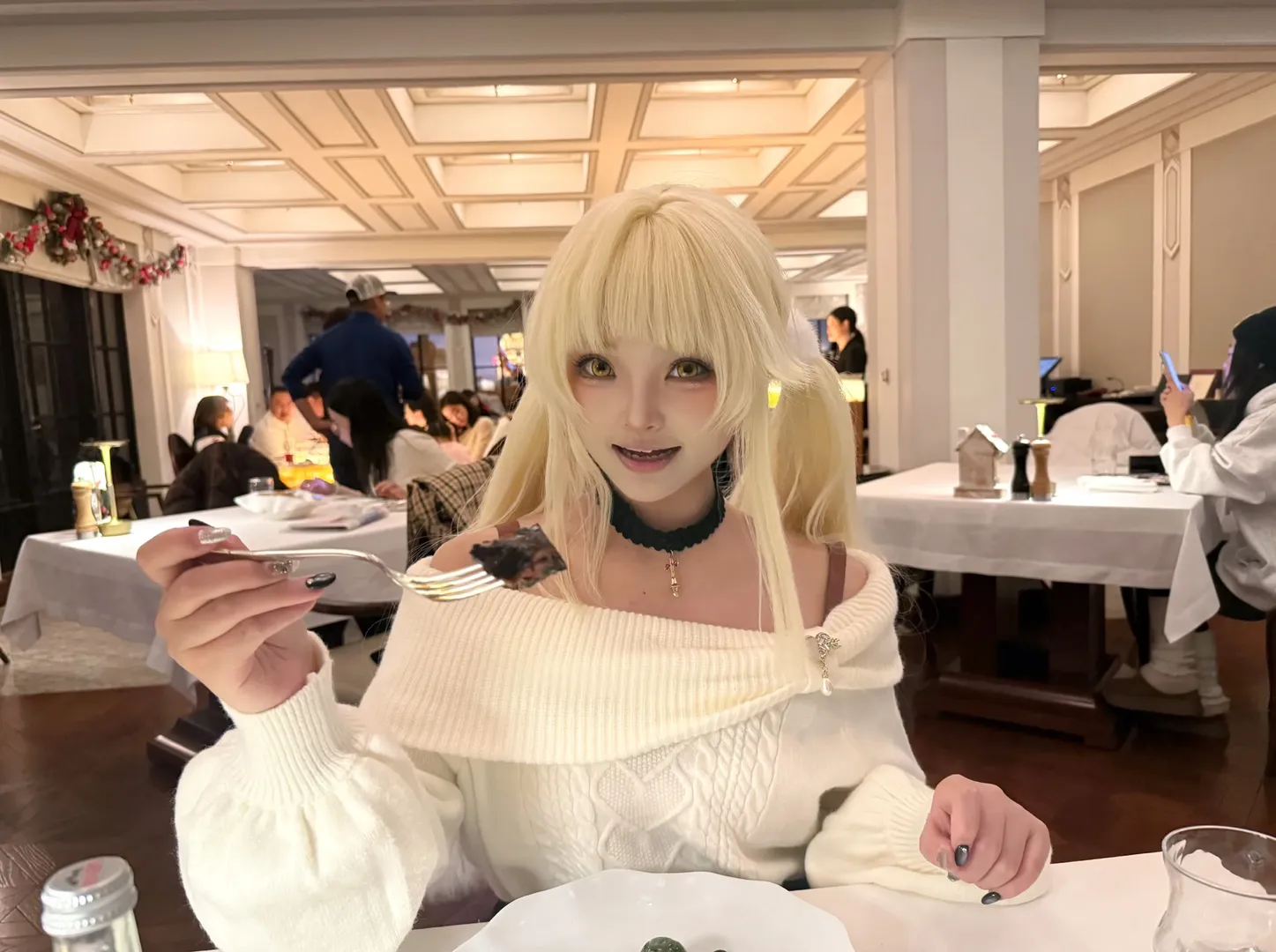 cosplay, BanG Dream!, 圣诞cos, 弦卷心cos, 和平饭店 - 第8张