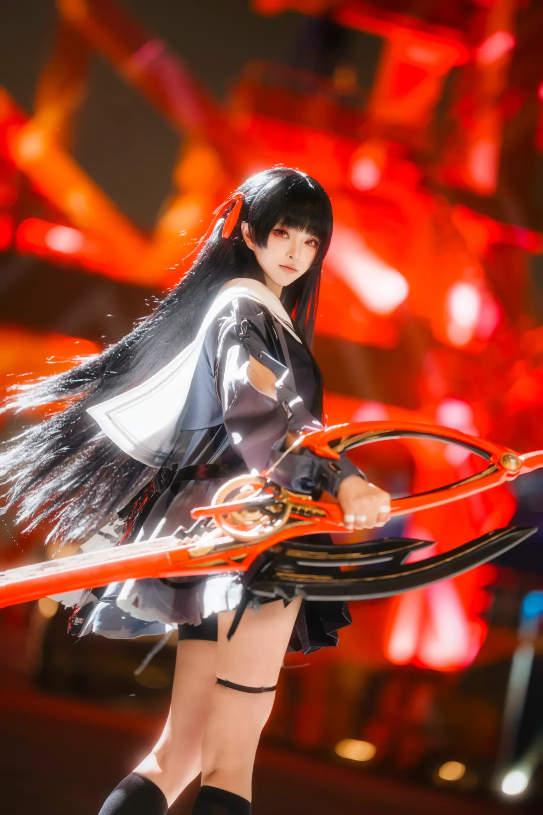 Evanescia cosplay, Cosplay photography, Independent anime convention tour, Anime Market 03, National Exhibition and Convention Center