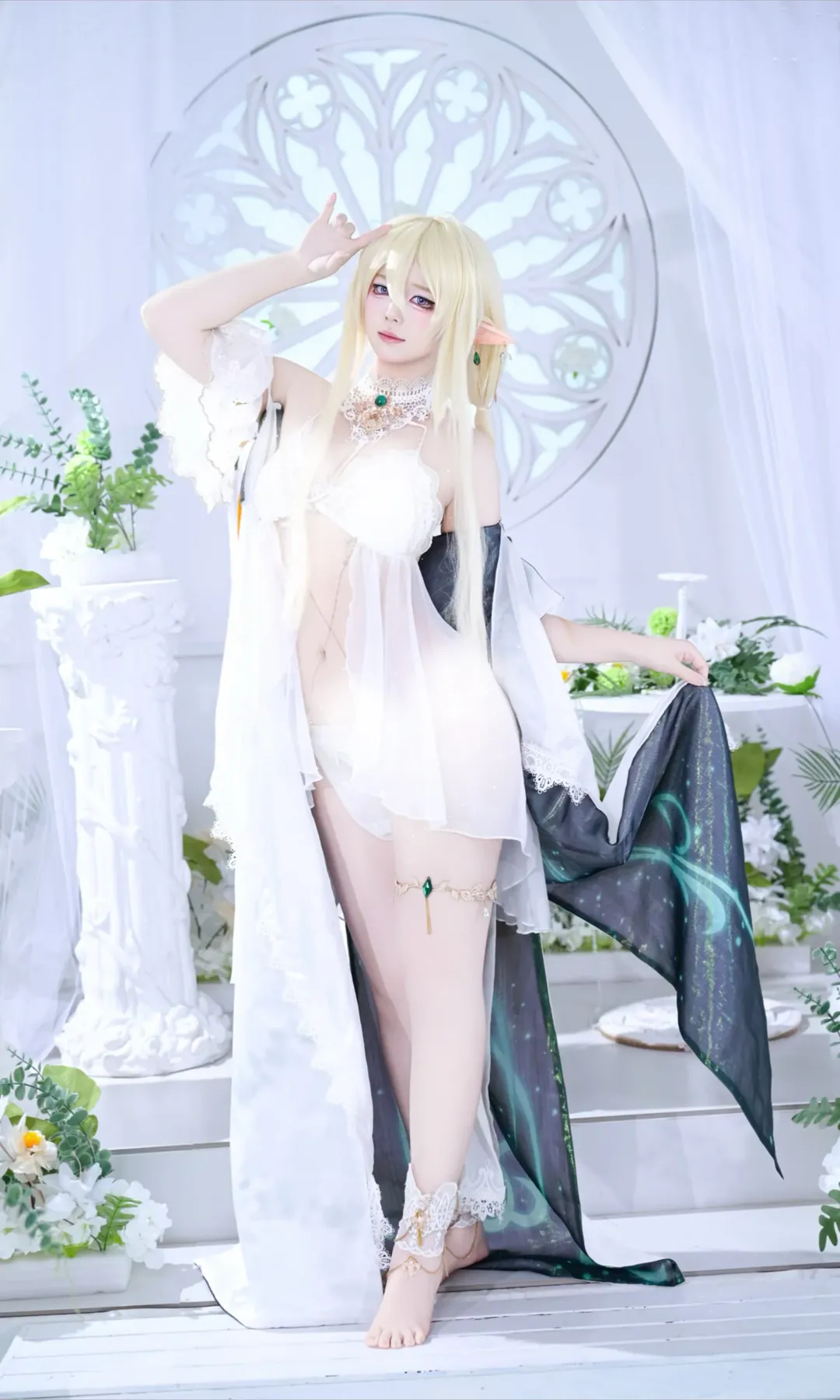 Cosplay, 碧蓝航线, 金狮cos, 精灵Cosplay, 水景外拍