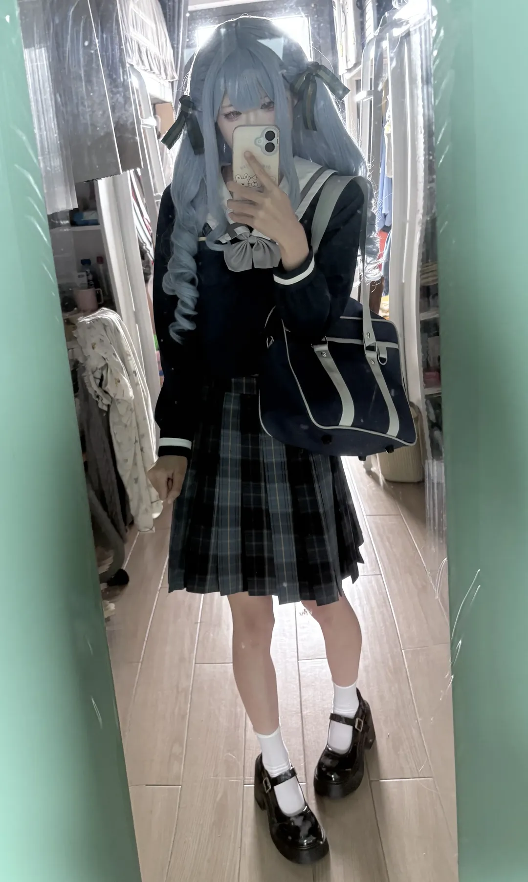 豊川祥子 コスプレ, ウィッグスタイリング, コスプレ撮影, セーラー服コーデ, バンドリ！ Ave Mujica - 2枚目