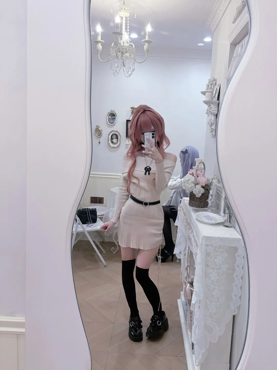 Wig styling, Imai Lisa cosplay, BanG Dream! Roselia, Casual cosplay, Sweet style outfit
