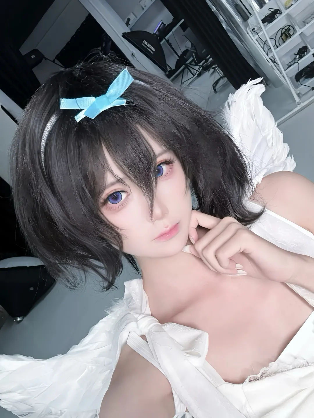 角色还原, 天使造型, 异形舞台, sua cos, 羽毛翅膀