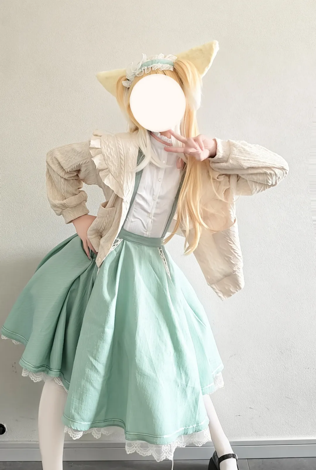 明日方舟, 铃兰cos, 兽耳少女, cosplay穿搭, 铃兰春之颂